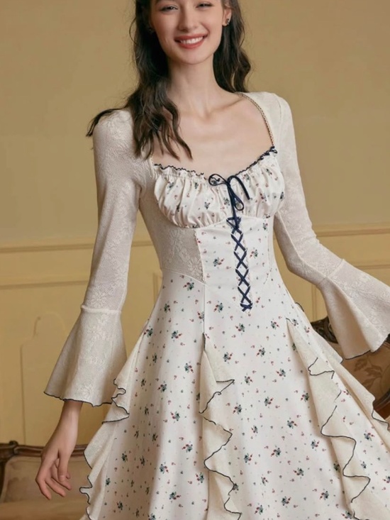 Lacemade Dresses & Skirts - LaceMade corset dress Danube Starry River